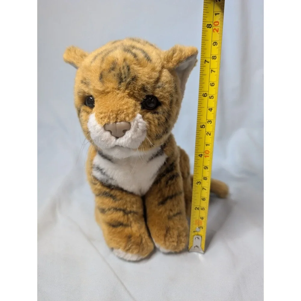 Hansa Tiger Plush Small Life Like Plush‎ 7.5 Inches Stuffed Animal